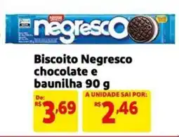 Mercado Extra Biscoito Negresco chocolate e baunilha oferta