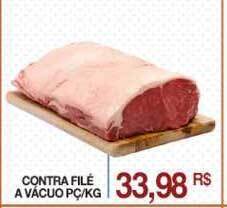 Mercadão Atacadista Contra Filé A Vácuo pc/kg oferta