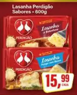 Rede Supermarket Lasanha Perdigão Sabores oferta