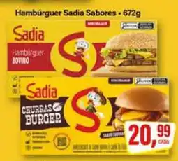 Rede Supermarket Hambúrguer Sadia Sabores oferta