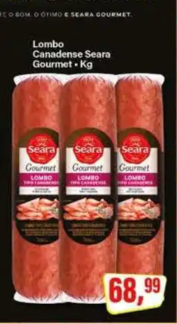 Rede Supermarket Lombo Canadense Seara Gourmet oferta