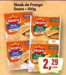Rede Supermarket Steak de Frango Seara oferta