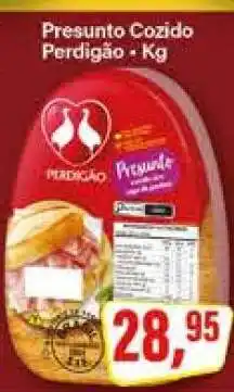 Rede Supermarket Presunto Cozido Perdigão kg oferta