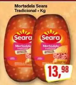 Rede Supermarket Mortadela Seara Tradicional oferta