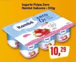 Rede Supermarket Iogurte Polpa Zero oferta