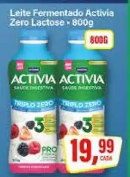 Rede Supermarket Leite Fermentado Activia Zero Lactose oferta
