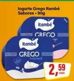 Rede Supermarket Iogurte Grego Itambé Sabores oferta