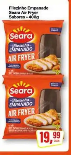 Rede Supermarket Filezinho Empanado Seara Air Fryer oferta