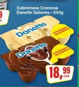 Rede Supermarket Danette Sabores oferta