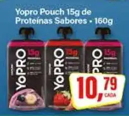 Rede Supermarket Yopro Pouch 15g de Proteínas Sabores oferta