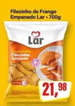 Rede Supermarket Filezinho de Frango Empanado Lar oferta