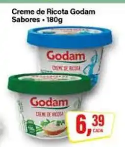 Rede Supermarket Creme de Ricota Godam Sabores oferta