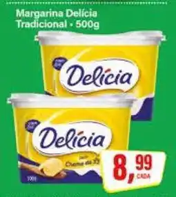 Rede Supermarket Margarina Delícia Tradicional oferta