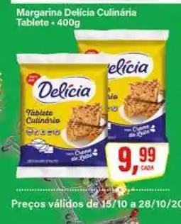 Rede Supermarket Margarina Delícia Culinária oferta