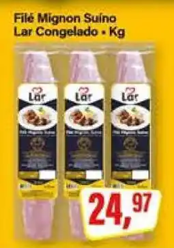 Rede Supermarket Filé Mignon Suíno Lar Congelado oferta