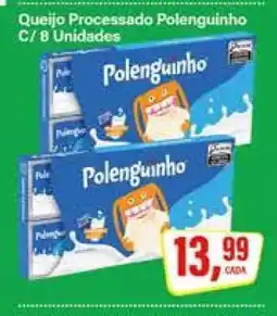 Rede Supermarket Queijo Processado Polenguinho C/ 8 Unidades oferta