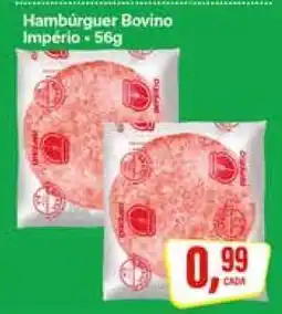 Rede Supermarket Hambúrguer Bovino Império - 56g oferta