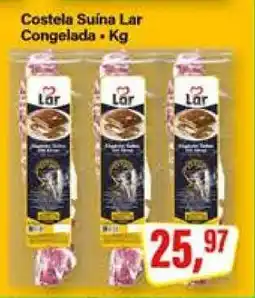 Rede Supermarket Costela Suína Lar oferta