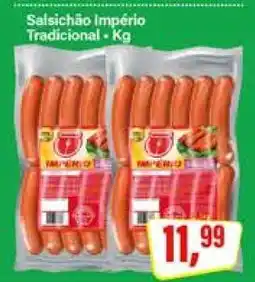 Rede Supermarket Salsichão Império Tradicional oferta
