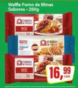 Rede Supermarket Waffle Forno de Minas Sabores oferta
