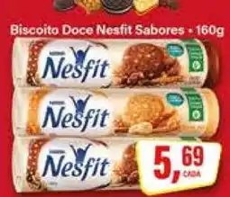 Rede Supermarket Biscoito Doce Nesfit Sabores oferta