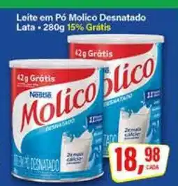 Rede Supermarket Leite em Pó Molico Desnatado oferta