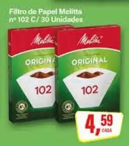 Rede Supermarket Filtro de Papel Melitta oferta