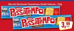 Rede Supermarket Biscoito Recheado Passatempo Nestlé Sabores oferta
