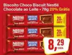 Rede Supermarket Biscoito Choco Biscuit Nestlé oferta