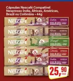 Rede Supermarket Cápsulas Nescafé Compatível Nespresso oferta