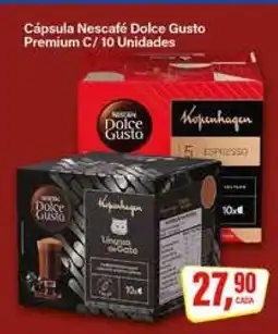 Rede Supermarket Cápsula Nescafé Dolce Gusto Premium C/ 10 Unidades oferta