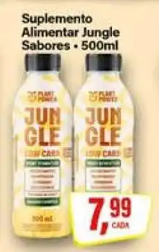 Rede Supermarket Suplemento Alimentar Jungle Sabores oferta