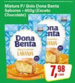 Rede Supermarket Mistura p/ Bolo Dona Benta Sabores oferta