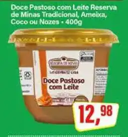 Rede Supermarket Doce Pastoso com Leite Reserva de Minas oferta