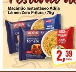 Rede Supermarket Macarrão Instantâneo Adria Lámen Zero Fritura oferta