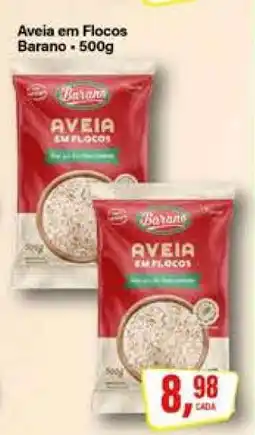 Rede Supermarket Aveia em Flocos Barano oferta