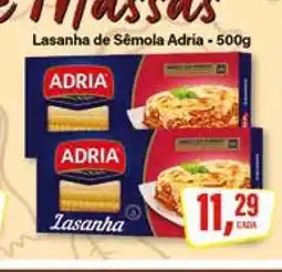 Rede Supermarket Lasanha de Sêmola Adria oferta