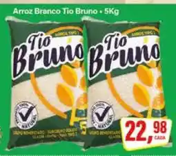 Rede Supermarket Arroz Branco Tio Bruno oferta