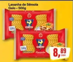 Rede Supermarket Lasanha de Sêmola Galo oferta
