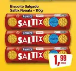 Rede Supermarket Biscoito Salgado Saltix Renata oferta