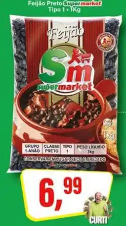 Rede Supermarket Feijão Preto Supermarket oferta