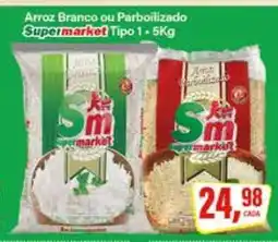 Rede Supermarket Arroz Branco ou Parboilizado oferta