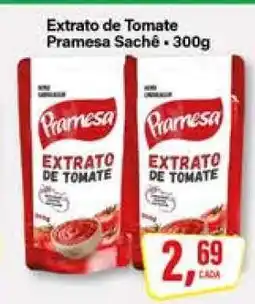 Rede Supermarket Extrato de Tomate Pramesa Sachê oferta