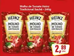 Rede Supermarket Molho de Tomate Heinz Tradicional Sachê oferta