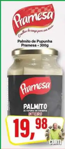 Rede Supermarket Palmito de Pupunha Pramesa oferta
