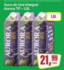 Rede Supermarket Suco de Uva Integral Aurora Tp oferta