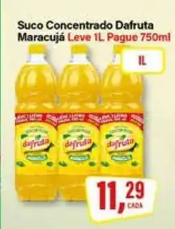 Rede Supermarket Suco Concentrado Dafruta Maracujá oferta