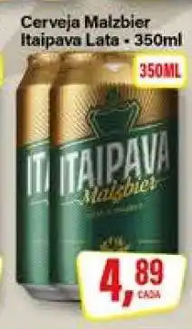 Rede Supermarket Cerveja Malzbier Itaipava Lata - 350ml oferta