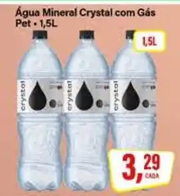 Rede Supermarket Água Mineral Crystal com Gás Pet oferta