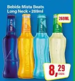 Rede Supermarket Bebida Mista Beats Long Neck oferta